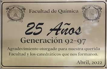 25 años Generación 92-97